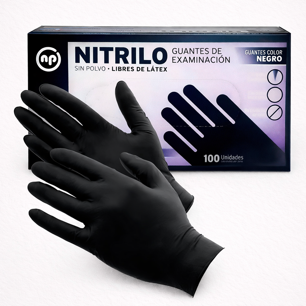 Guantes de nitrilo - Caja x100 unidades
