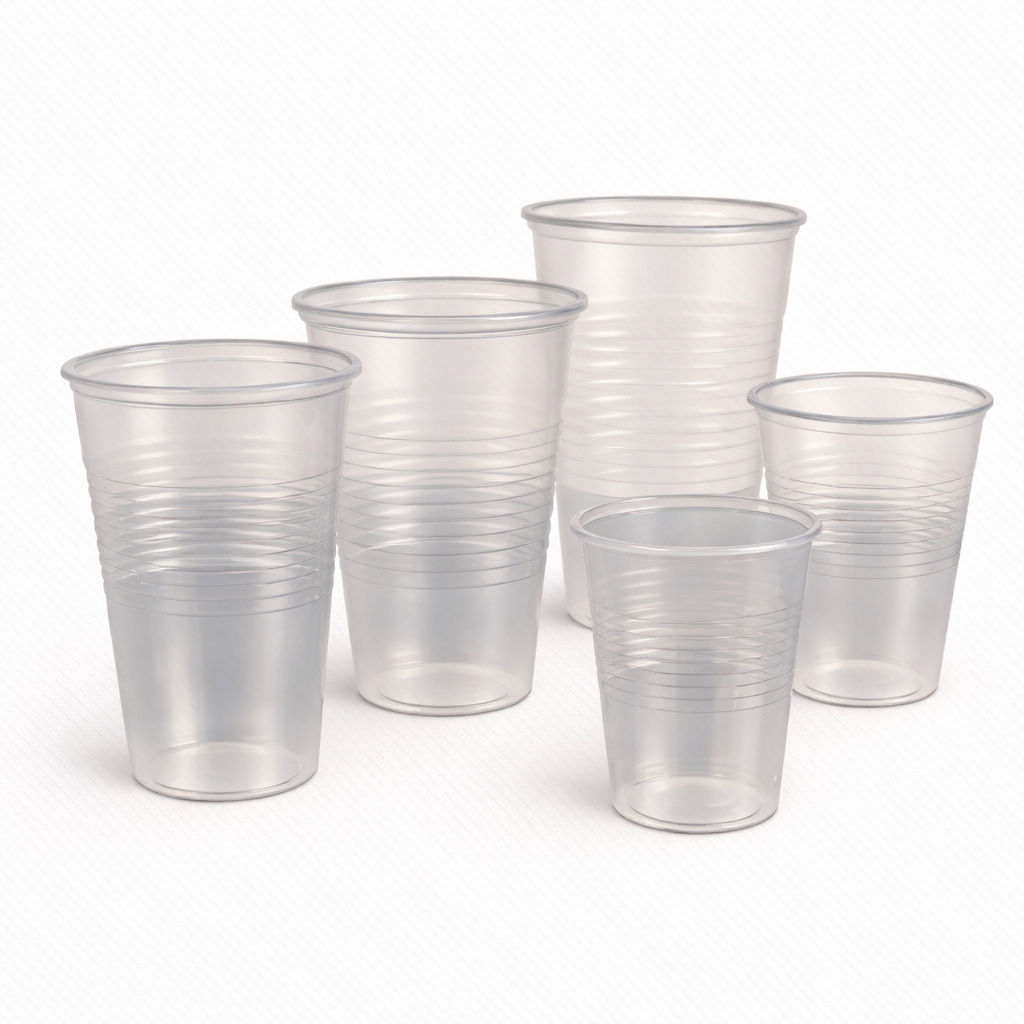 Vaso translúcido descartable - Pack x50 y x100 unidades