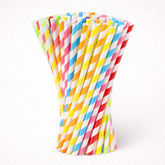 Sorbetes polipapel colores surtidos - Pack x25 unidades
