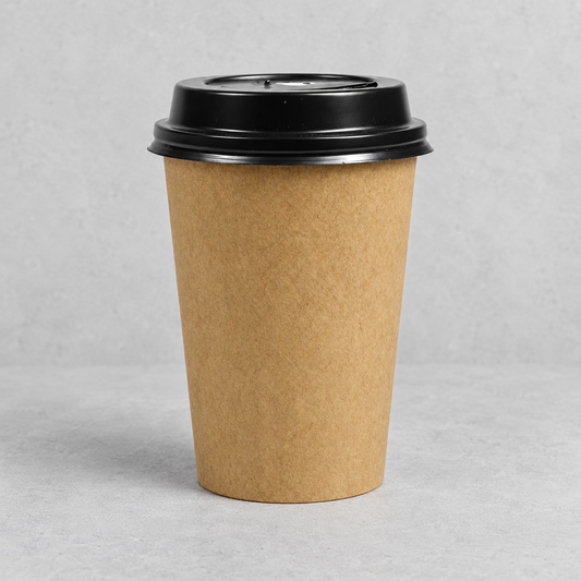 Vasos de polipapel con tapa - Varias medidas - Packs x50 y x60 unidades