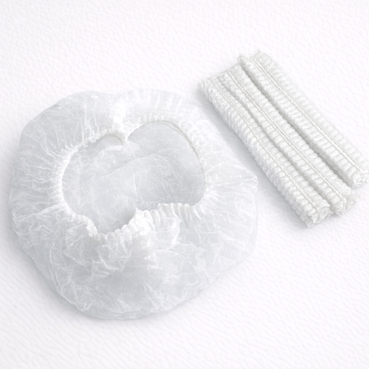 Cofia plisada descartable - Pack x100 unidades
