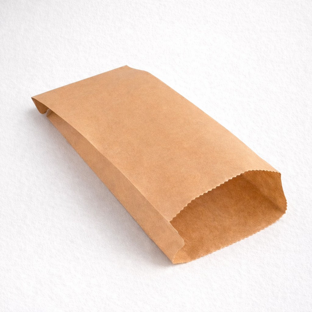 Bolsa papel Kraft sin base - Pack x100 unidades