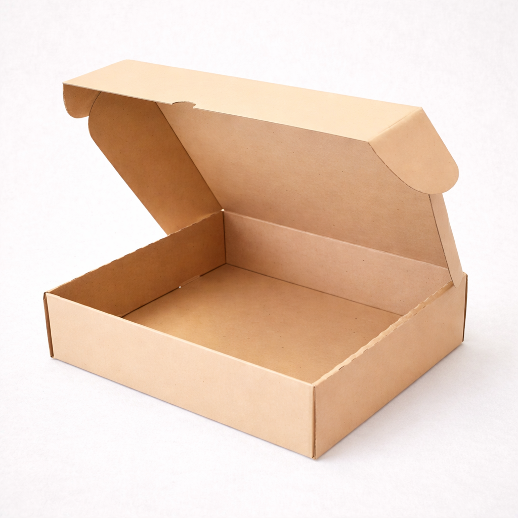 Caja para media docena de empanadas o sandwiches de milanesa - Pack x50 unidades